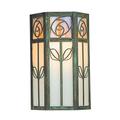 Arroyo Craftsman Saint Clair 12 Inch Tall 1 Light Outdoor Wall Light - SCW-12-WO-RB