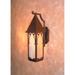 Arroyo Craftsman Saint George 25 Inch Tall 1 Light Outdoor Wall Light - SGB-10-CR-RB