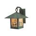 Arroyo Craftsman Timber Ridge 15 Inch Tall 1 Light Outdoor Wall Light - TRB-12TR-TN-BK