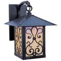 Arroyo Craftsman Timber Ridge 13 Inch Tall 1 Light Outdoor Wall Light - TRB-9TR-TN-BK