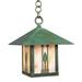 Arroyo Craftsman Timber Ridge 14 Inch Tall 1 Light Outdoor Hanging Lantern - TRH-12AR-CS-BK