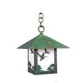 Arroyo Craftsman Timber Ridge 14 Inch Tall 1 Light Outdoor Hanging Lantern - TRH-12CT-AM-RB