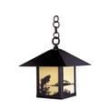 Arroyo Craftsman Timber Ridge 18 Inch Tall 1 Light Outdoor Hanging Lantern - TRH-16MN-M-S