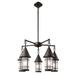 Arroyo Craftsman Valencia 32 Inch 5 Light Chandelier - VCH-7-5-M-VP