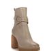 Lucky Brand Natesa High-Heel Bootie - Women's Accessories Shoes Boots Booties in Open Grey, Size 9