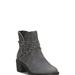 Lucky Brand Callam Studded Strap Bootie - Women's Accessories Shoes Boots Booties in Dark Grey, Size 9.5