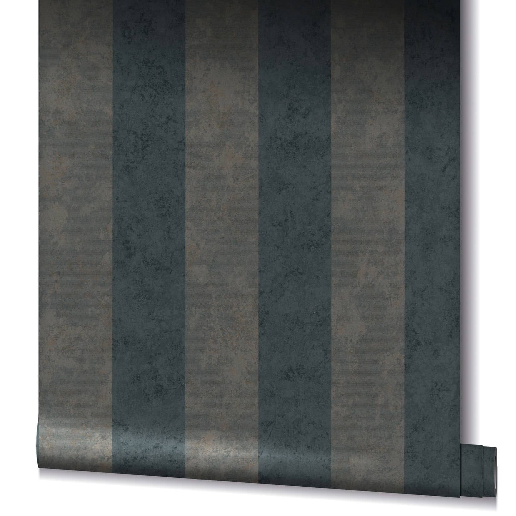 Vliestapete MARBURG "GZSZ Tapete 34821", schwarz, B:0,53m L:10,05m, Vlies, Tapeten, moderne Tapete für Wohnzimmer Schlafzimmer Küche