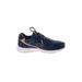 New Balance Sneakers: Blue Color Block Shoes - Women's Size 8 1/2 - Almond Toe