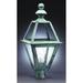 Northeast Lantern Boston 26 Inch Tall 3 Light Outdoor Post Lamp - 1023-AB-LT3-SMG