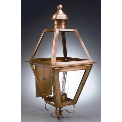 Northeast Lantern Boston 25 Inch Tall Outdoor Wall Light - 1061-DB-CIM-CSG