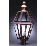 Northeast Lantern Boston 27 Inch Tall Outdoor Post Lamp - 1623-DAB-CIM-CSG