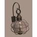 Northeast Lantern Onion 28 Inch Tall 3 Light Outdoor Wall Light - 2851-AB-LT3-CSG