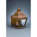 Northeast Lantern Stanfield 13 Inch Tall Outdoor Wall Light - 7611-AC-MED-CSG