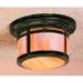 Arroyo Craftsman Berkeley 10 Inch 1 Light Outdoor Flush Mount - BCM-8-M-BZ