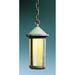 Arroyo Craftsman Berkeley 15 Inch Tall 1 Light Outdoor Hanging Lantern - BH-7L-GW-MB