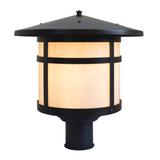 Arroyo Craftsman Berkeley 11 Inch Tall 1 Light Outdoor Post Lamp - BP-14-F-VP