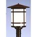 Arroyo Craftsman Berkeley 15 Inch Tall 1 Light Outdoor Post Lamp - BP-14L-OF-RC