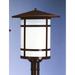 Arroyo Craftsman Berkeley 18 Inch Tall 1 Light Outdoor Post Lamp - BP-17L-RM-RC