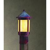 Arroyo Craftsman Berkeley 13 Inch Tall 1 Light Outdoor Post Lamp - BP-8-AM-MB