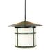 Arroyo Craftsman Berkeley 36 Inch Tall 1 Light Outdoor Hanging Lantern - BSH-17-M-BK