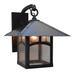 Arroyo Craftsman Evergreen 15 Inch Tall 1 Light Outdoor Wall Light - EB-12SF-OF-MB