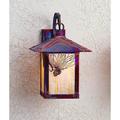 Arroyo Craftsman Evergreen 20 Inch Tall 1 Light Outdoor Wall Light - EB-16E-AM-VP