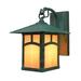 Arroyo Craftsman Evergreen 11 Inch Tall 1 Light Outdoor Wall Light - EB-7PF-TN-VP