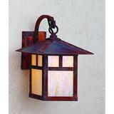 Arroyo Craftsman Evergreen 13 Inch Tall 1 Light Outdoor Wall Light - EB-9T-OF-RC