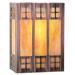 Arroyo Craftsman Glasgow 9 Inch Wall Sconce - GSADA-9-GW-MB