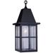 Arroyo Craftsman Hartford 15 Inch Tall 1 Light Outdoor Hanging Lantern - HH-6-TN-BK