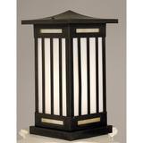 Arroyo Craftsman Himeji 16 Inch Tall 1 Light Outdoor Pier Lamp - HIC-9-RGC-S