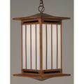 Arroyo Craftsman Himeji 23 Inch Tall 1 Light Outdoor Hanging Lantern - HIH-12-REC-RB