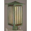 Arroyo Craftsman Himeji 22 Inch Tall 1 Light Outdoor Post Lamp - HIP-12-BC-S