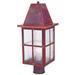 Arroyo Craftsman Hartford 20 Inch Tall 1 Light Outdoor Post Lamp - HP-8-GW-BZ