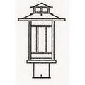 Arroyo Craftsman Kennebec 11 Inch Tall 1 Light Outdoor Post Lamp - KP-9-M-RC