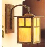 Arroyo Craftsman Mission 16 Inch Tall 1 Light Outdoor Wall Light - MB-10E-F-MB