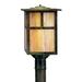 Arroyo Craftsman Mission 13 Inch Tall 1 Light Outdoor Post Lamp - MP-10T-CS-RC