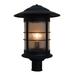 Arroyo Craftsman Newport 20 Inch Tall 1 Light Outdoor Post Lamp - NP-14-GW-RC