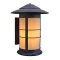 Arroyo Craftsman Newport 18 Inch Tall 1 Light Outdoor Wall Light - NS-14L-TN-RB