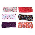 Beaupretty 24 Pcs Bunny Ear Headband Facial Spa Headband Knot Head Band Knot Headband Kids Tiara Workout Headband Knot Hairband Elastic Headband Kids Head Wrap Fabric Bath Towel Child Bow Tie