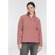 Fleecejacke JACK WOLFSKIN "D MERIGAN LAKE" Gr. 48, rosa (blush powder) Damen Jacken Sportjacken