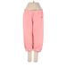 Chip & Pepper Sweatpants - Low Rise: Pink Activewear - Women's Size X-Small