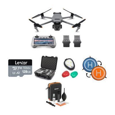 DJI Mavic 3 Pro Drone with Fly More Combo & DJI RC with Hard Case Kit CP.MA.00000660.01