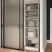 Lark Manor™ Arthor 25" W Closet System Manufactured Wood in White/Brown | 85 H x 25 W x 19.8031 D in | Wayfair 35F6C8EA01454398858BA5A5867C5BF9