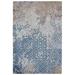 Blue/Gray 168 x 120 x 0.5 in Area Rug - Jaipur Living Rectangle Sahaj Abstract Hand Tufted Wool/Viscose Area Rug in Viscose/Wool | Wayfair