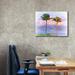 Bay Isle Home™ 'Two Palms' By Jack Reed, Canvas Wall Art Plastic in Gray | 26 H x 34 W x 1.5 D in | Wayfair 203BC9760B3948FEBE52643FDFE177DE