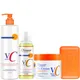 Disaar-Ensemble de soins pour le visage à la vitamine C crème hydratante nettoyante pour le visage