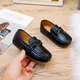 Mocassins de Luxe en Cuir group pour Enfant Chaussures Plates et Décontractées Bateau de Mariage