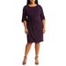 Gathered Bell Sleeve Faux Wrap Dress
