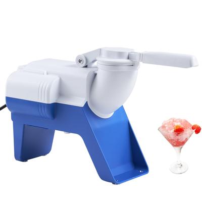 VEVOR 176lbs/hr Electric Ice Crusher 220W with 2 Blades for Margaritas Home Commercial White